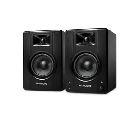 M-Audio BX4 schwarz / Studiomonitor / 50 W RMS / kabelgebunden / AUX