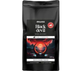 4 Swiss Black Devil / Kaffeebohnen / 500 g