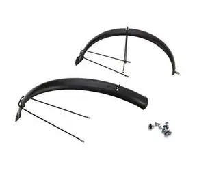 Mibo Schutzblechset 26" schwarz / Schutzblechset / vorne und hinten