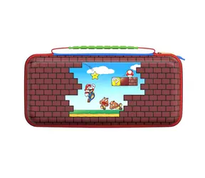 Turtle Beach PlayTrek Mario Bricks / Reiseetui / für Nintendo Switch 2 / EVA, TPU / mit Spielkartenfach