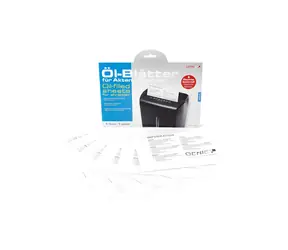 GENIE Ölpapier für Aktenvernichter DIN-A5 / Ölpapier / 6 Stück
