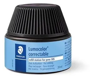 Staedtler Lumocolor Nachfüllstation schwarz / Nachfüllstation / 20 ml