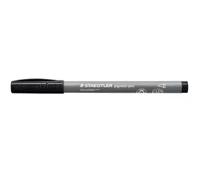 Staedtler 376 Schwarz / Fix / 1 mm / Intensivschwarz / 2 Stück