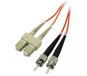 Optisches Patchkabel ST-SC 1 m / Patchkabel / Multimode 50/125 / Duplex