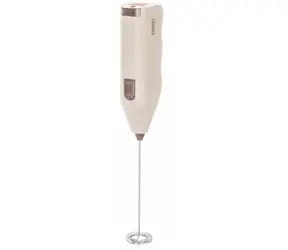 Banquet CULINARIA Sahne / Handmilchaufschäumer / Edelstahl / 20 cm / 2x AA