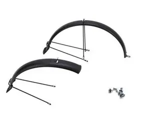 Mibo Schutzblechset 20"/20" Schwarz / Schutzblechset / Vorder- und Hinterrad