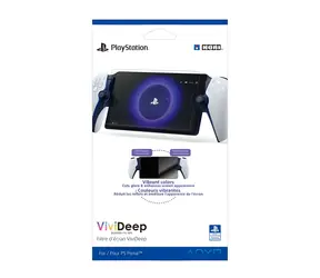 HORI ViviDeep Schutzfolie für PlayStation Portal / Schutzfolie / Antireflexionsbeschichtung / Oleophobe Beschichtung