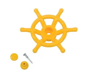 Marimex Spielruder gelb / Spielplatzzubehör / O 35 x 7,4 cm / ab 3 Jahren