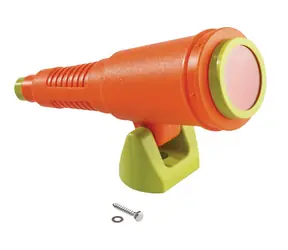 Marimex Spielfernrohr Stern orange / Spielplatzzubehör / HDPE-Kunststoff / ab 3 Jahren