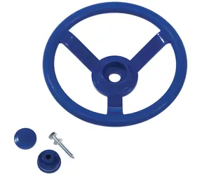 Marimex Spiellenkrad blau / Kunststoff / 30 x 30 x 9,25 cm / ab 3 Jahren