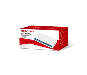 Mercusys MS108 / Switch / 8x 10/100 Mbit/s / Unmanaged / Kunststoffgehäuse