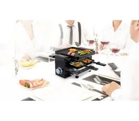 Princess 162915 Piano 4 / Raclettegrill / Drehteller / 21x23 cm