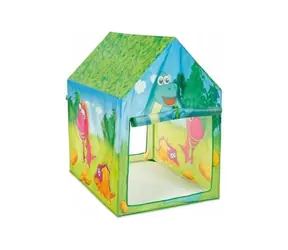 PIXINO Kinderspielzelt Dino / 102x95x72 cm / ab 3 Jahren