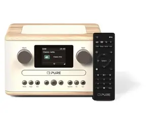 Pure Classic C-D4 weiß / CD-Player / DAB+ / FM / Bluetooth 5.3 / 15 W / USB, AUX