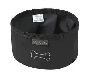 I LOVE PETS Reisenapf schwarz / Hundenapf / 20 cm