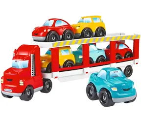 ECOIFFIER Abrick Transporter mit Autos E 3289 / Spielzeug / 6 Autos / 41x8,5x17 cm