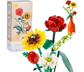 JOKOMISIADA Bausatz Bouquet / 568 Teile / 31,5 cm