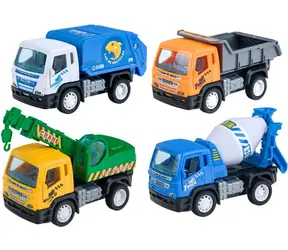 JOKOMISIADA LKW-Set A / Autos / 4-teilig / Kunststoff