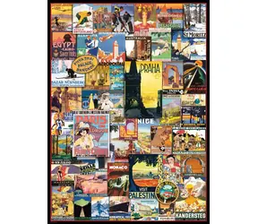 EUROGRAPHICS Puzzle-Reiseposter / 1000 Teile / 48 x 68 cm
