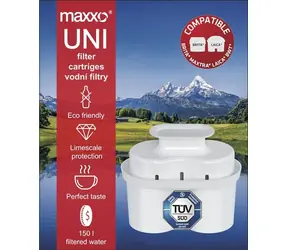 Maxxo UNI Wasserfilter 1 Stück / Filter für Filterkanne / Kompatibel mit Laica, Brita Maxtra, BWT