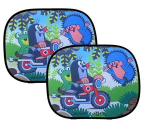Auto-Sonnenschutz Mole / Auto-Sonnenschutz / 2 Stück / 44 x 36 cm / Saugnäpfe
