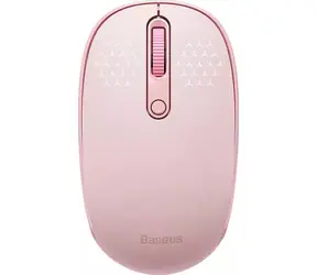 Baseus F01B Tri-Mode pink / Kabellose Maus
