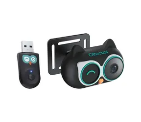 Ottocast Kabinenschutz CA520-T200 / Kabelloser CarPlay-Adapter / Rücksitzkamera / Infrarot-Nachtsicht