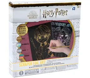 Harry Potter Rubbelbilder / Kreativset / 25 × 25 × 4 cm / ab 8 Jahren