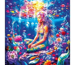 MAGNOLIA Puzzle „Frieden unter Wasser“ / 1023 Teile / 60 x 60 cm