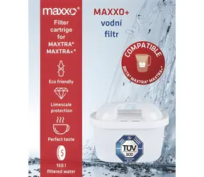 Maxxo+ Filterkartusche für Filterkannen / Filterkartusche / kompatibel mit Brita Maxtra, Maxtra+