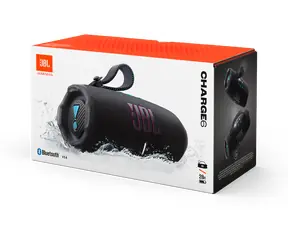 JBL Charge 6 Schwarz-Orange / Lautsprecher / Bluetooth 5.4 / 45 W / IP68 / 28 Std.