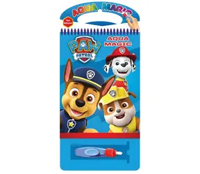 NICKELODEON Aqua Magic Paw Patrol / Malbuch mit Wasserfarben / 4 Bilder / ab 3 Jahren