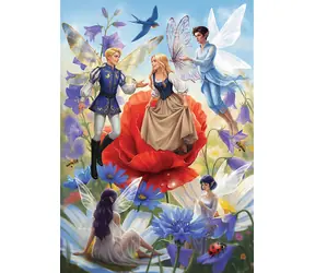 Trefl Puzzle Premium PLUS Verzauberte Märchen: Über Malence / 500 Teile / 34 x 48 cm