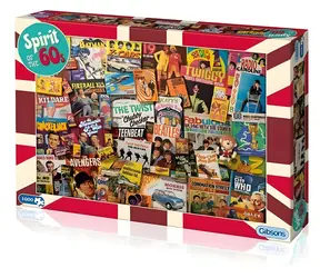 GIBSONS Puzzle 60er / 1000 Teile / 68 × 49 cm