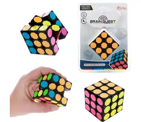 TOI-TOYS Puzzlewürfel 3x3 / 6x6x6 cm