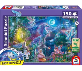 Schmidt Puzzle Einhorn-Märchen / 150 Teile / 43,2 × 29,1 cm