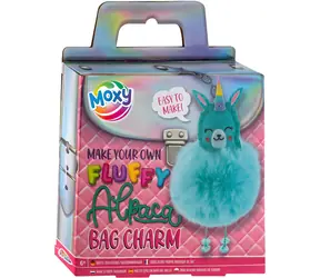 MOXY Kreativset Lama-Anhänger / Kreativset / Rucksackanhänger basteln