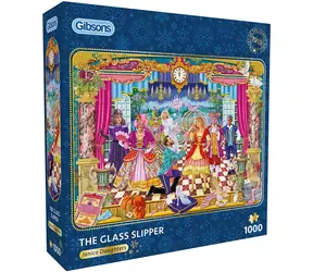GIBSONS Puzzle Glass Slipper / 1000 Teile / 68 x 49 cm