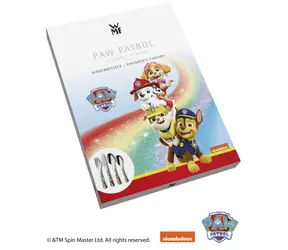 WMF Psi Patrol 4-teiliges Kinderbesteck aus Edelstahl in Geschenkbox