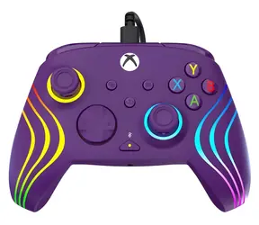 Turtle Beach Afterglow Wave lila / Gamepad / für Xbox Series X/S, Xbox One, PC / USB-C / RGB-Hintergrundbeleuchtung