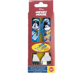 STOR Kinderbesteck Mickey Mouse / Kinderbesteck / 2-teilig / Edelstahl