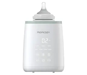 Momcozy MW01 6-in-1 weiß / Babyflaschenwärmer / Touch-Bedienung / LCD-Display / Heiz- und Abtaufunktion / 500 W