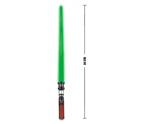 PLEJO Lichtschwert grün / ab 5 Jahren / Licht- und Soundeffekte / 84 cm