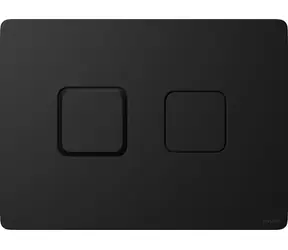 Cersanit Accento K97-426 schwarz matt / Spülknopf / WC