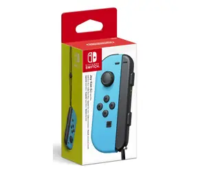 Nintendo Switch Joy-Con (L) neonblau / Gamecontroller / Bluetooth / NFC / HD-Vibration / Akkulaufzeit 20 Stunden