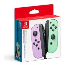Nintendo Switch Joy-Con Paar, helllila & hellgrün / Controller / Bewegungssteuerung / Bluetooth / NFC