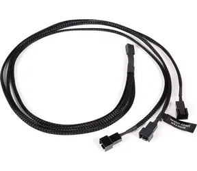 Alphacool Y-Splitter 3-Pin auf 3x 3-Pin 60cm / Kabel / 3-Pin-Splitter / 60 cm
