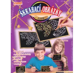 ARTLOVER Rubbelbilder Gold / 6er-Set / ab 6 Jahren