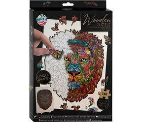 MOXY Outline-Puzzle Löwe / 140 Teile