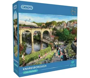 GIBSONS Puzzle Knaresborough / 1000 Teile / 68 x 49 cm